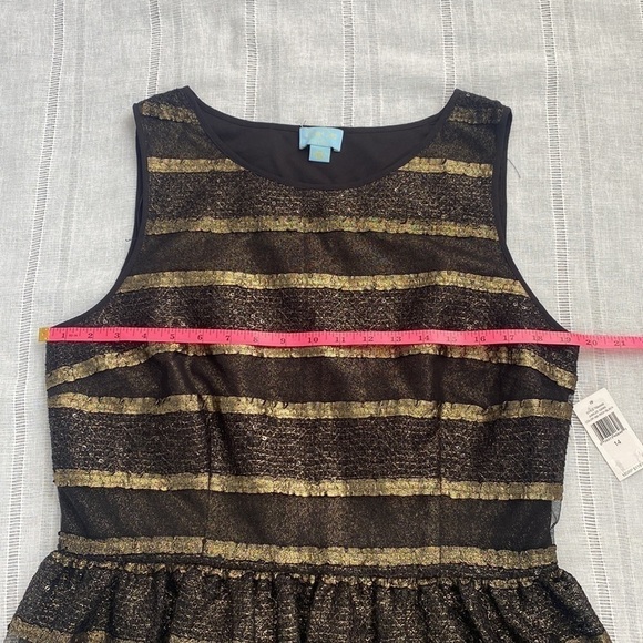 CeCe NWT Peplum Jubilee Gem blouse. - Picture 5 of 14